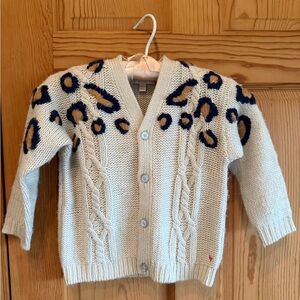 Pink Chicken Soft and Warm Size 5 Girls Cardigan